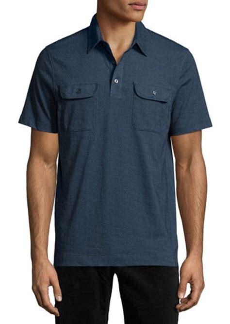 michael kors two pocket polo|Michael Kors Polo Shirts .